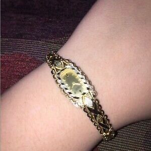 10k yellow gold ladies watch Citizen Quartz